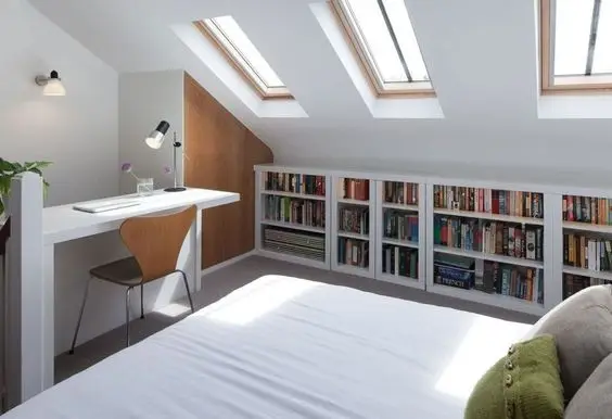 loft guest bedroom