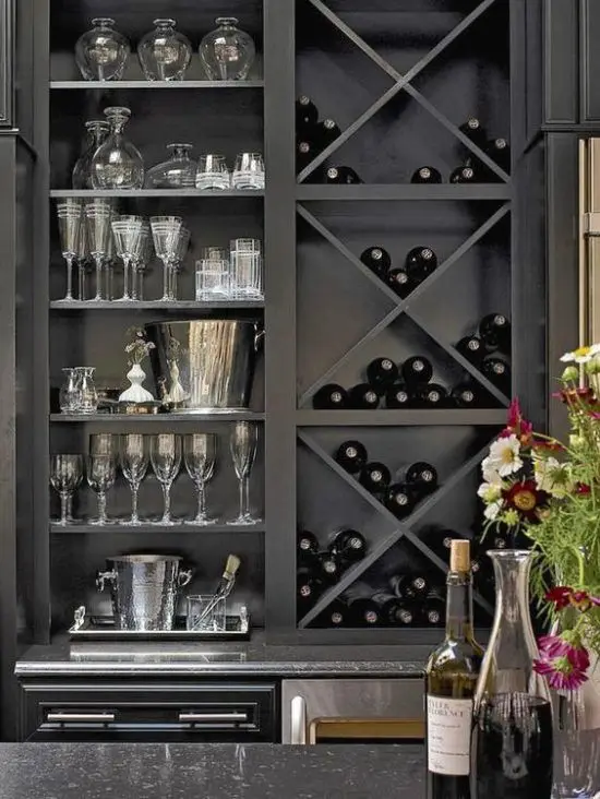 Enduring Classic home bar: This classy home bar is sophisticated, graceful and timeless