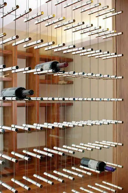 Floating Bottle Storage home bar: Amazing and interesting!