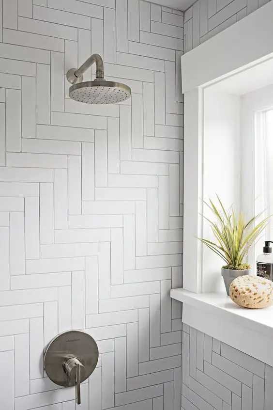 modern white bathroom