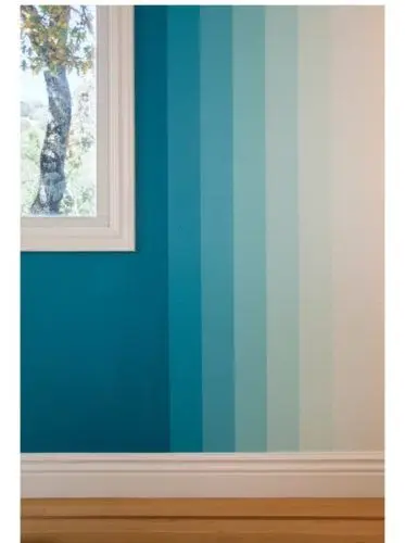 Graded Ombre wall paint: Want to do the ombre wall but can’t achieve the seamless blend?