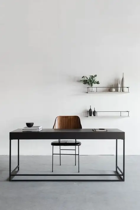 minimalist home office