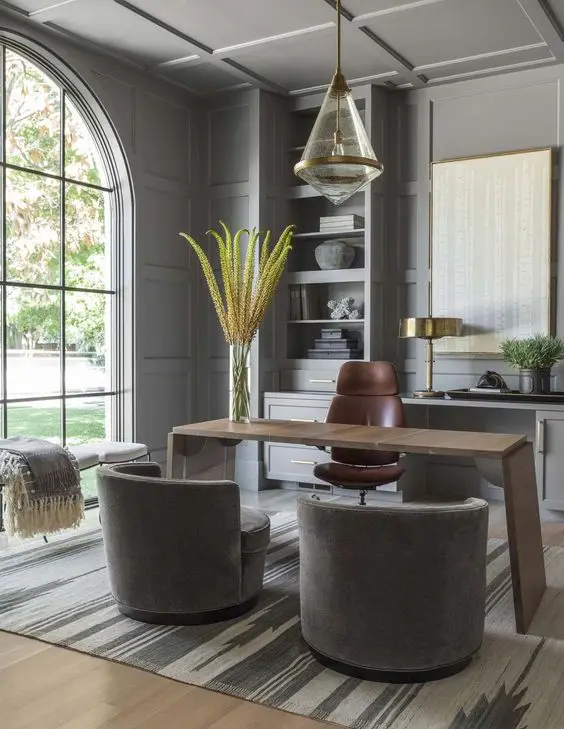 traditional home office