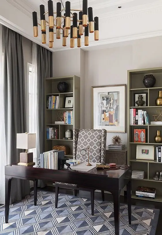 luxurious home office