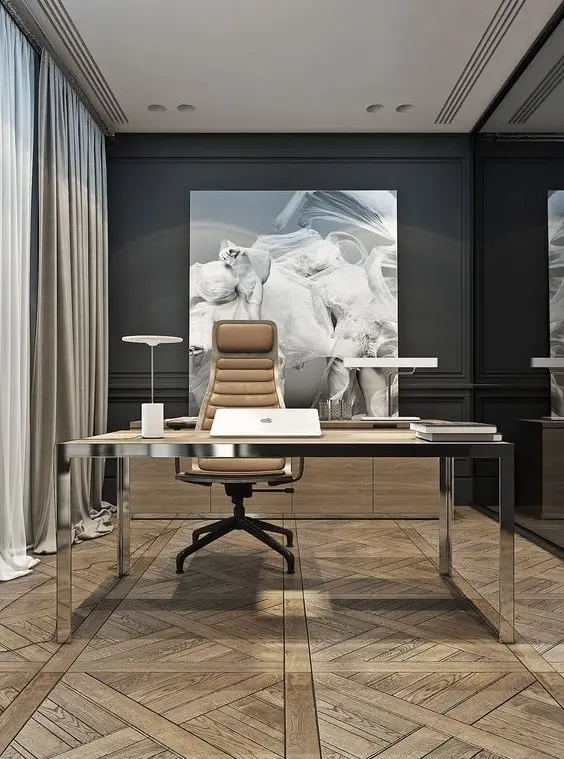 luxurious modern home office