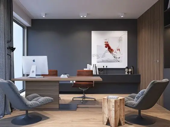 classy modern home office