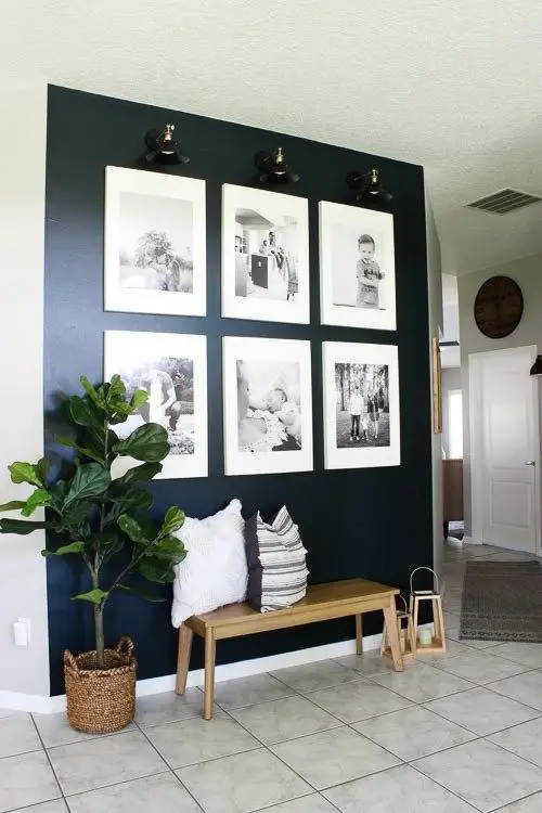 foyer with gallery