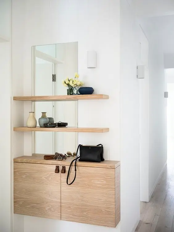 small apartment foyer