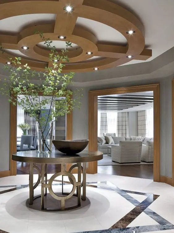 luxurious rotunda foyer