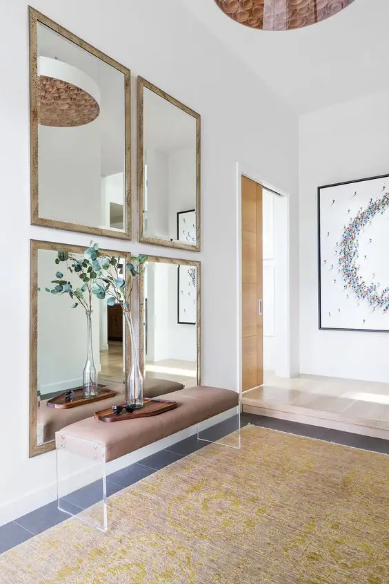 stylish foyer