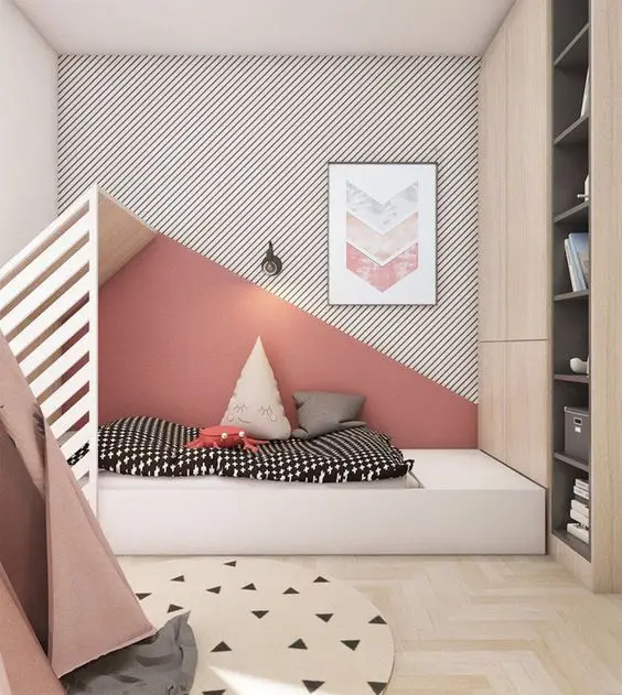 modern minimalist childs bedroom
