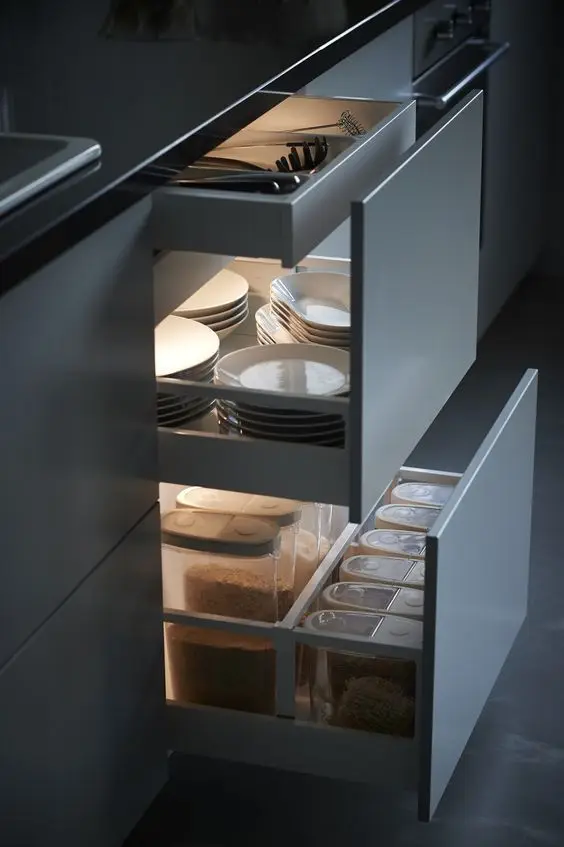 kitchen island drawers