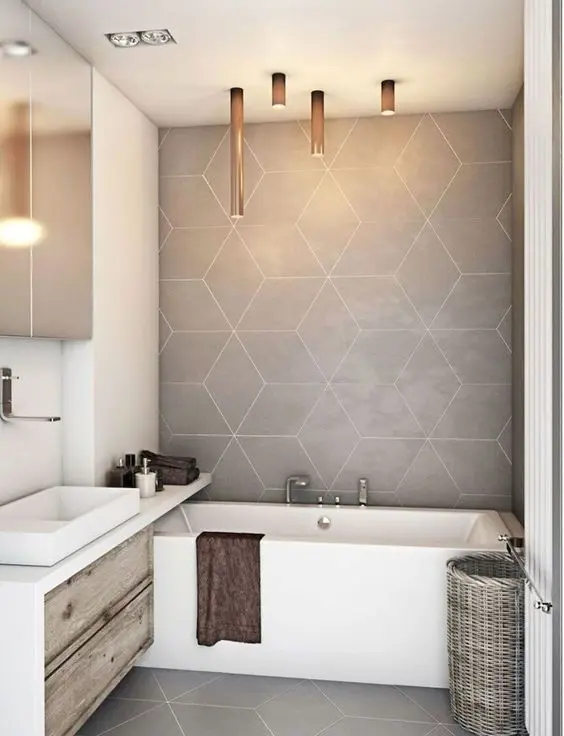 small modern bathroom