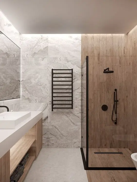 elegant modern bathroom