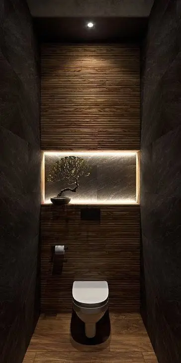 small modern bathroom