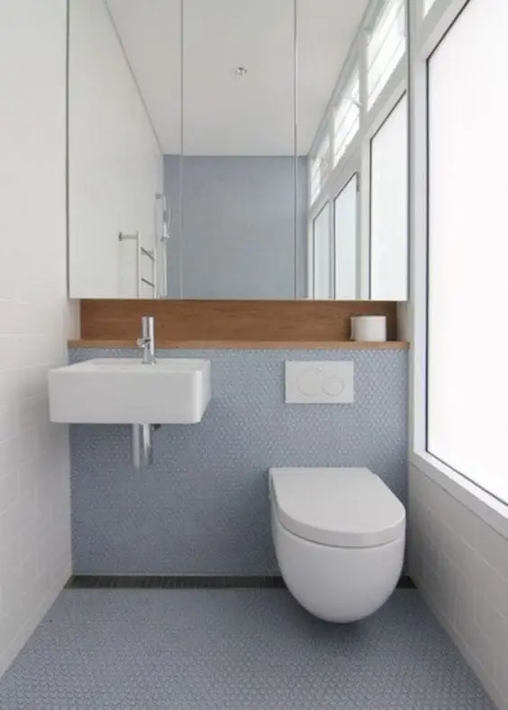 small apartment bathroom