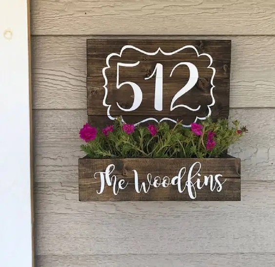diy house number