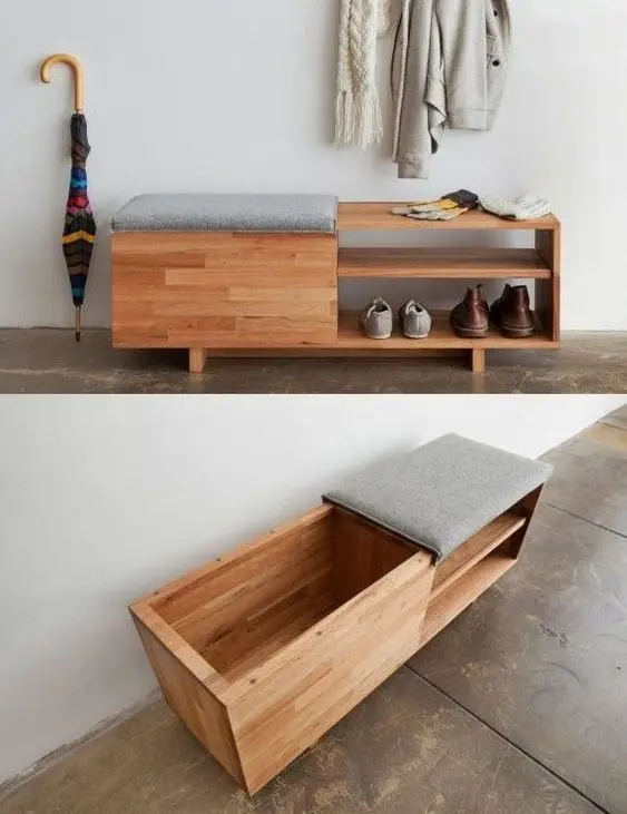 entryway bench