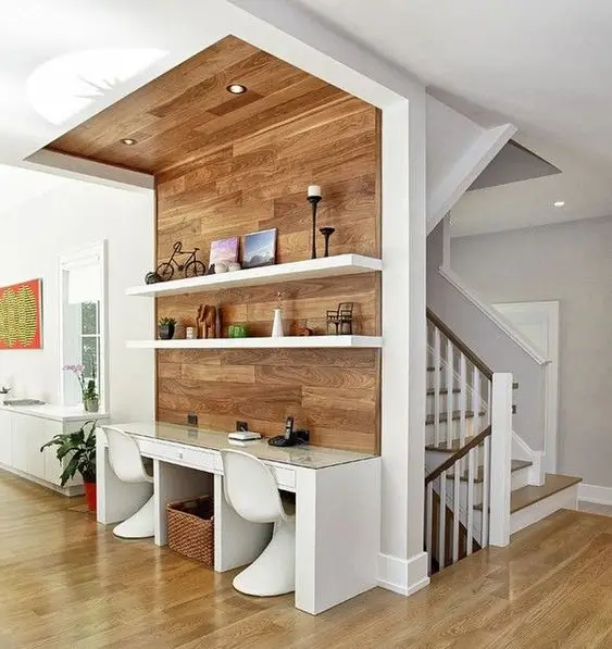 modern hallway home office