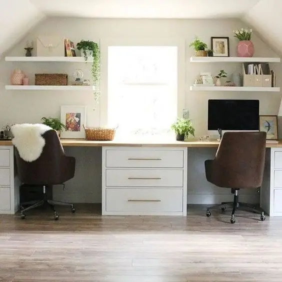 loft home office