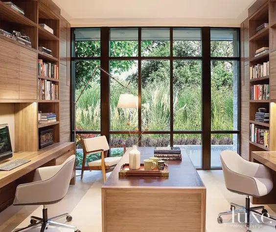 elegant modern home office