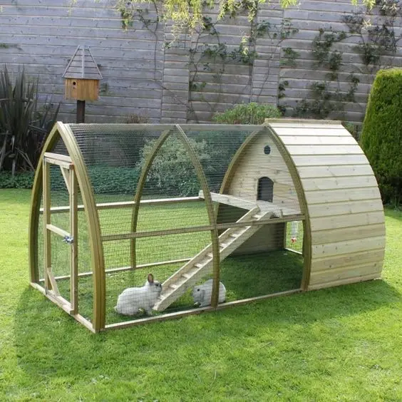 a rabbit hutch