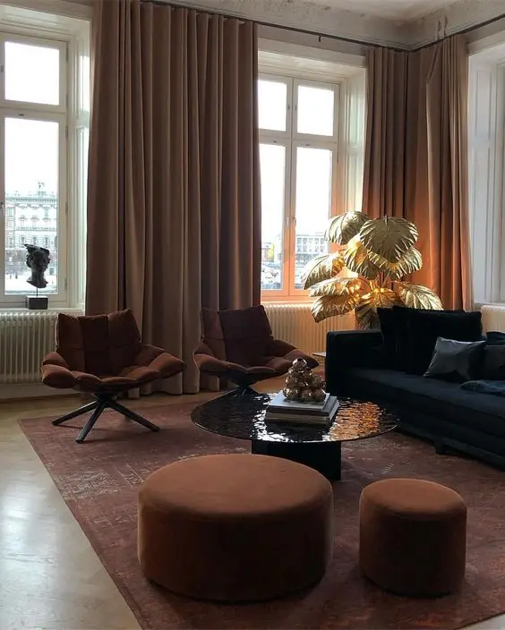 stately living room