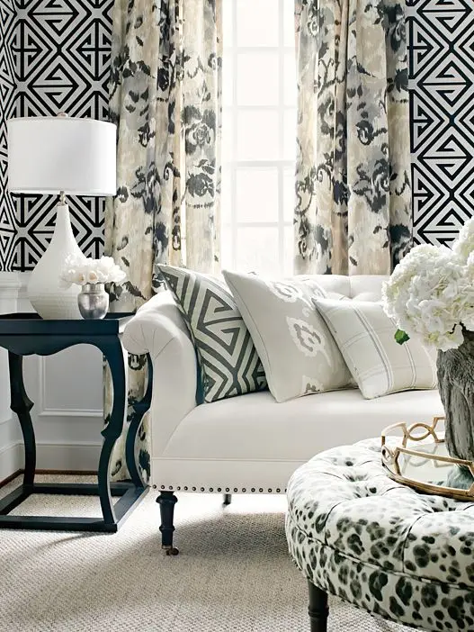 bright elegant living room