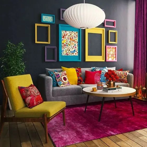 retro living room