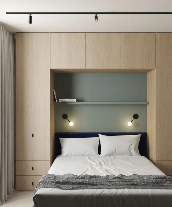scandinavian minimalist bedroom