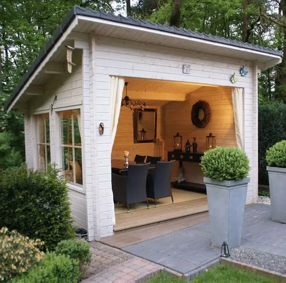 dining room shed