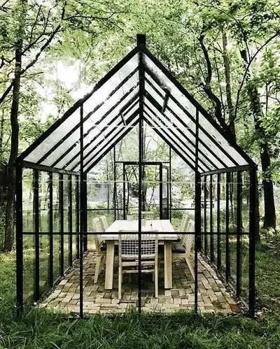 glass dining room