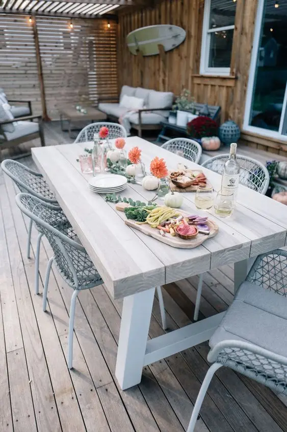seaside deck