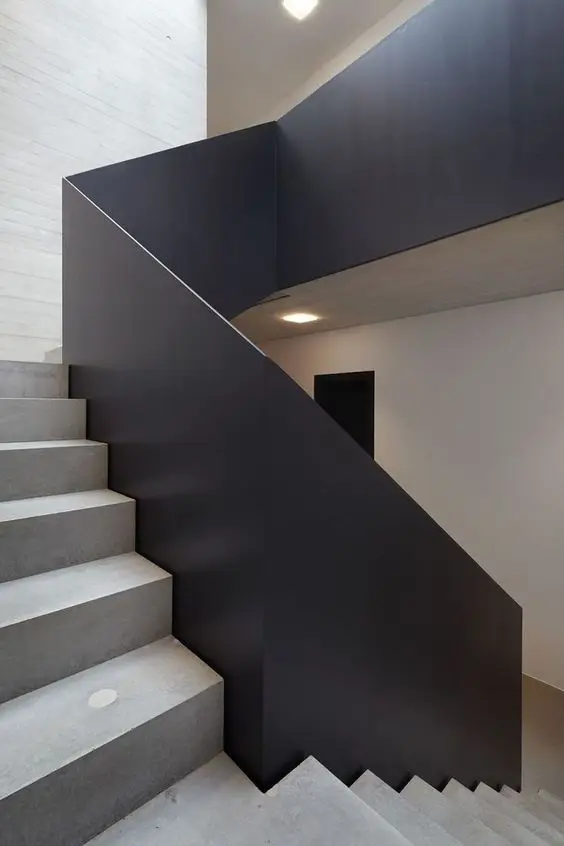 concrete staircase