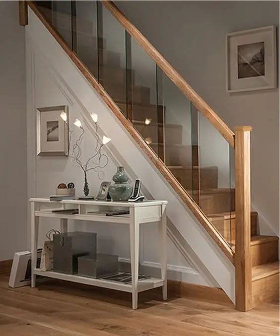 modern farmhouse staircase
