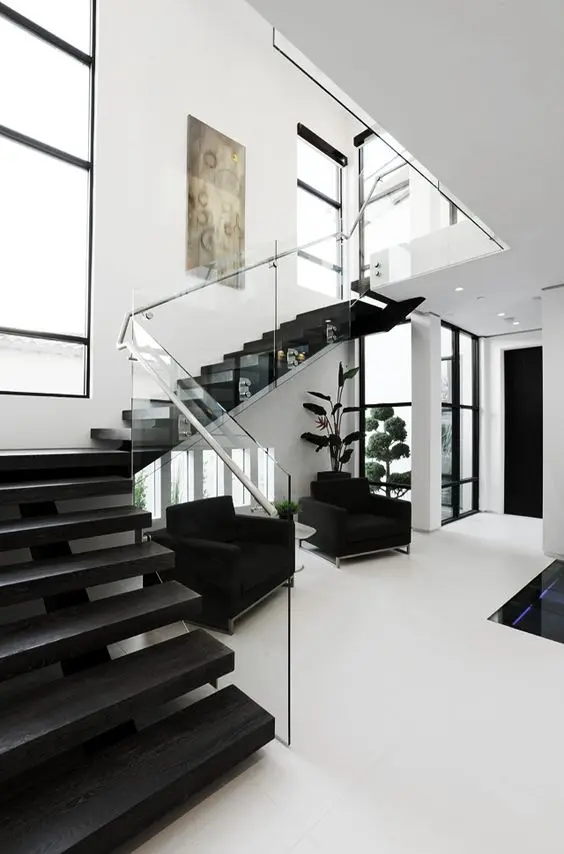 modern elegant foyer