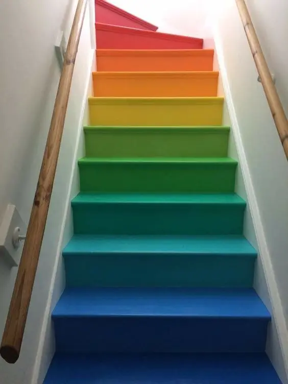 rainbow staircase