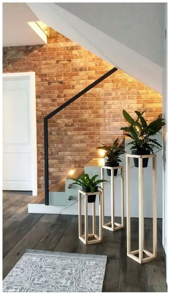 minimalist planter pedestal
