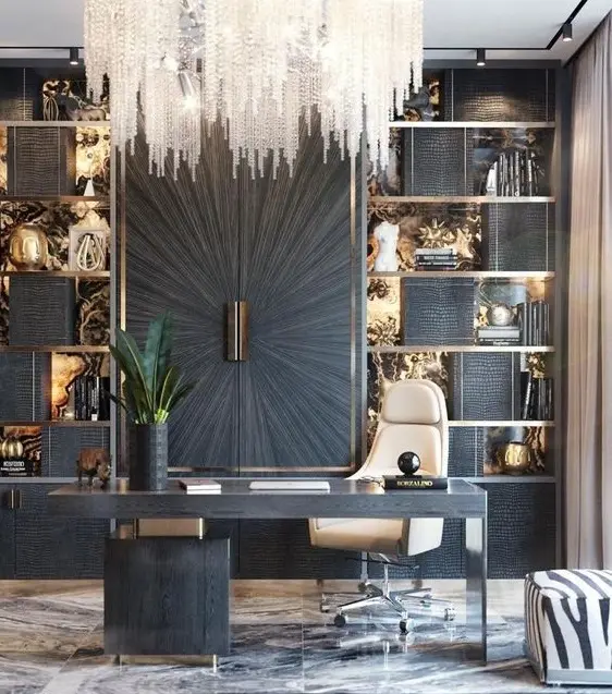 luxurious home office