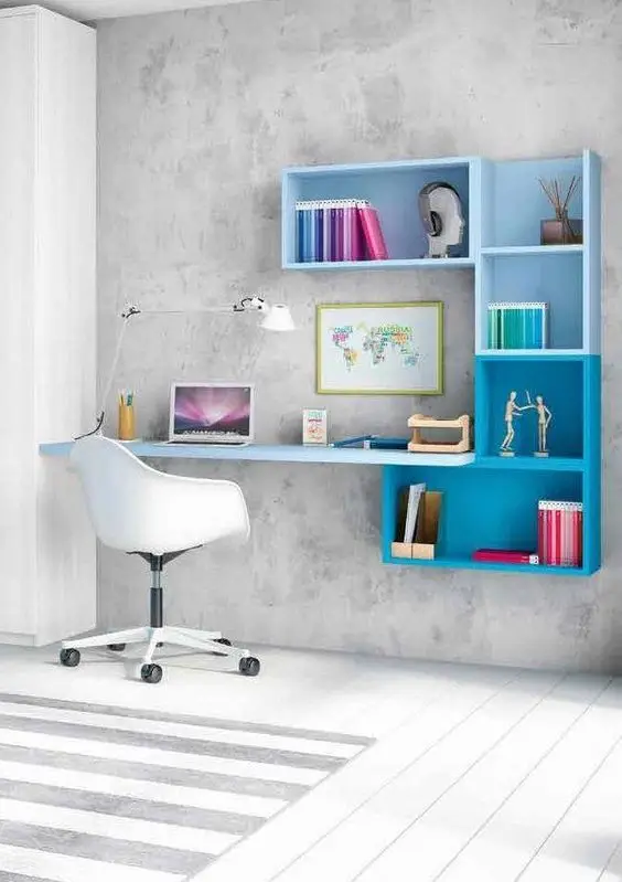 box shelves office