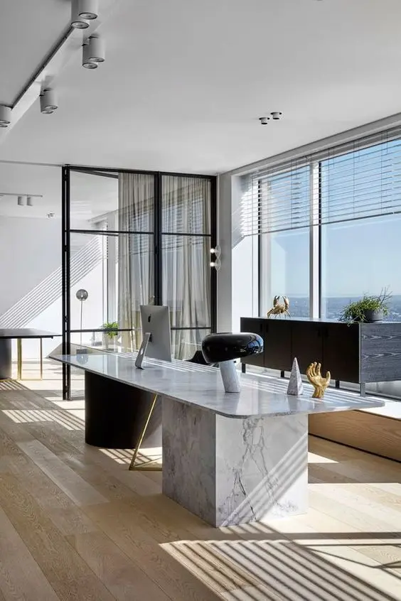 luxurious home office