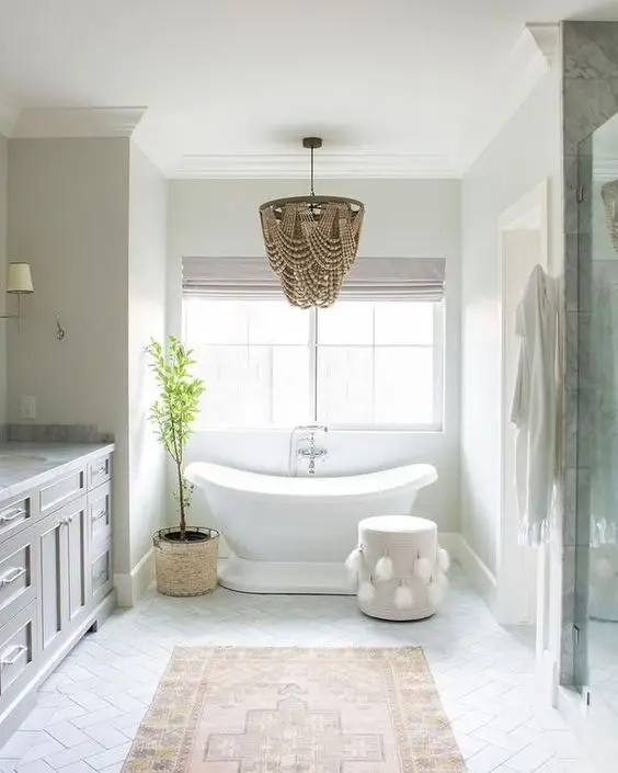 boat curved bathtub