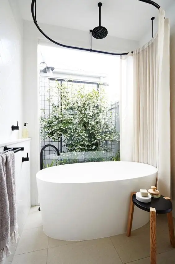 modernised vintage bathroom