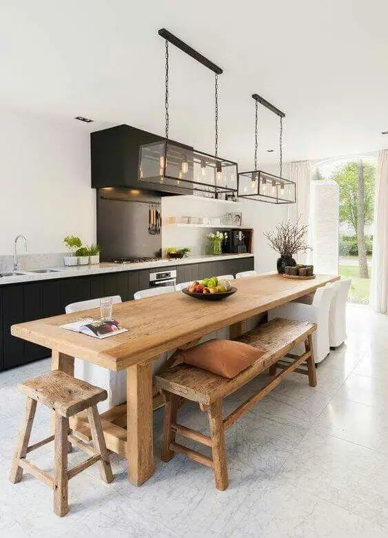 modern industrial chandelier