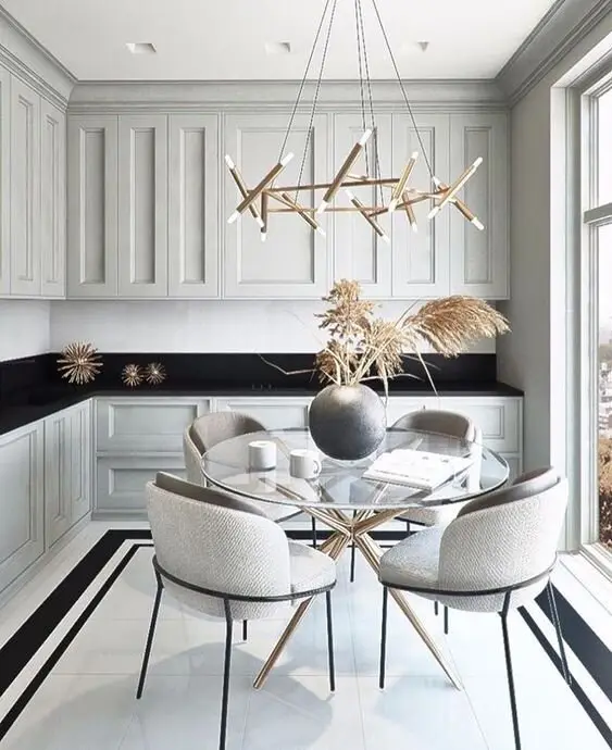 elegant modern chandelier