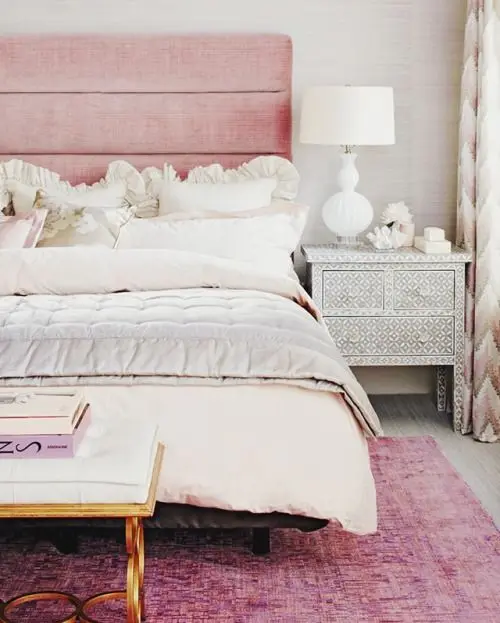 pink bedroom