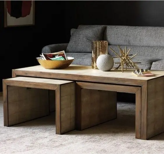 rustic nest coffee table