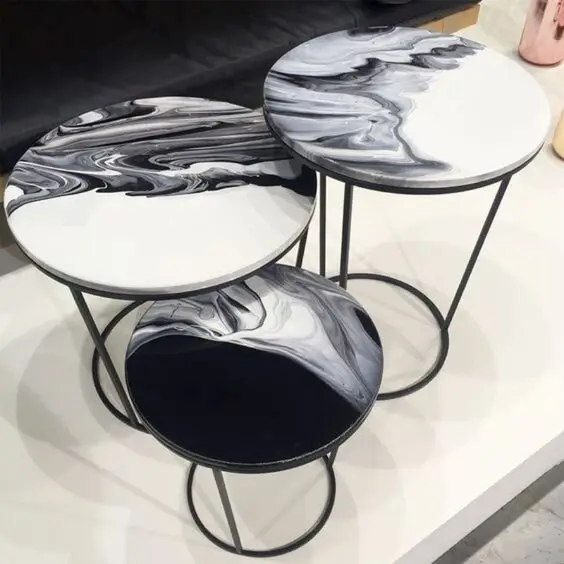 marble nest coffee tables