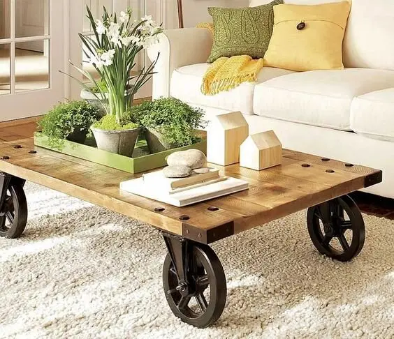 trolley coffee table