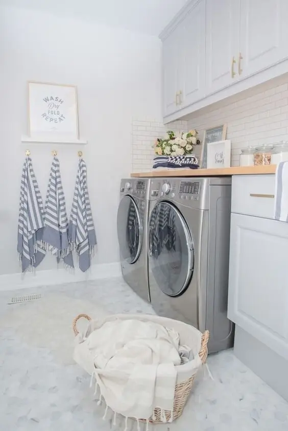 elegant laundry room